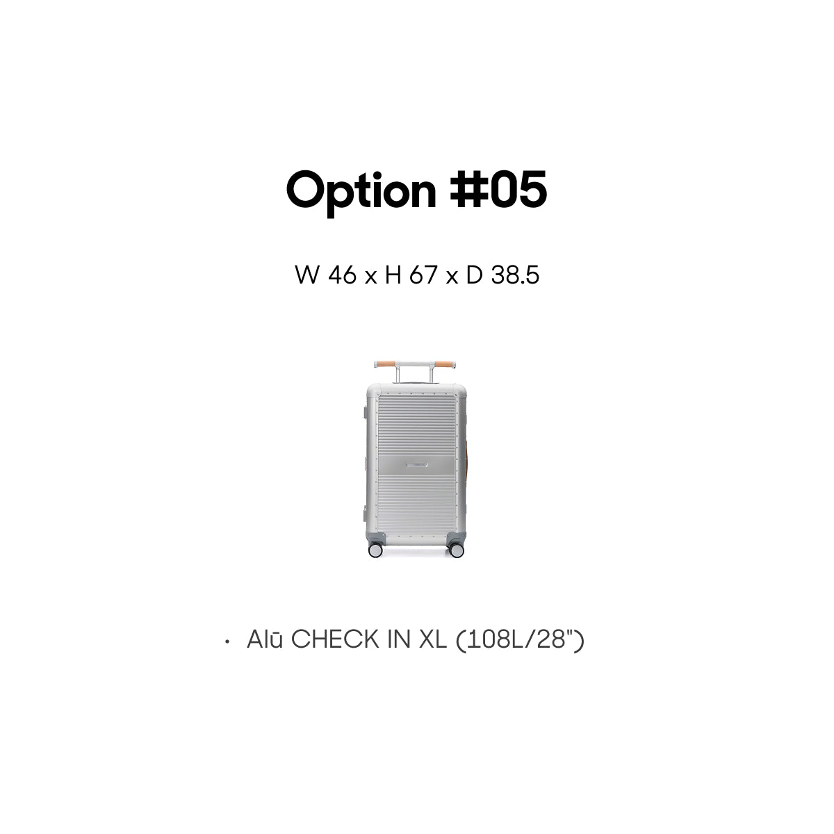 R TRUNK COVER - CHECK-IN SIZE (ALL TYPES)