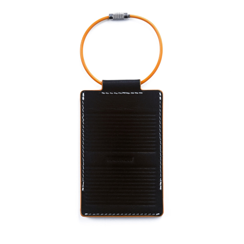 R LEATHER NAME TAG 222 - RAWROW