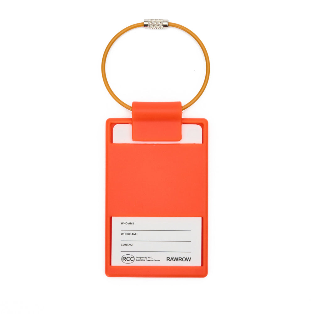 R SILICONE NAME TAG 221 - RAWROW