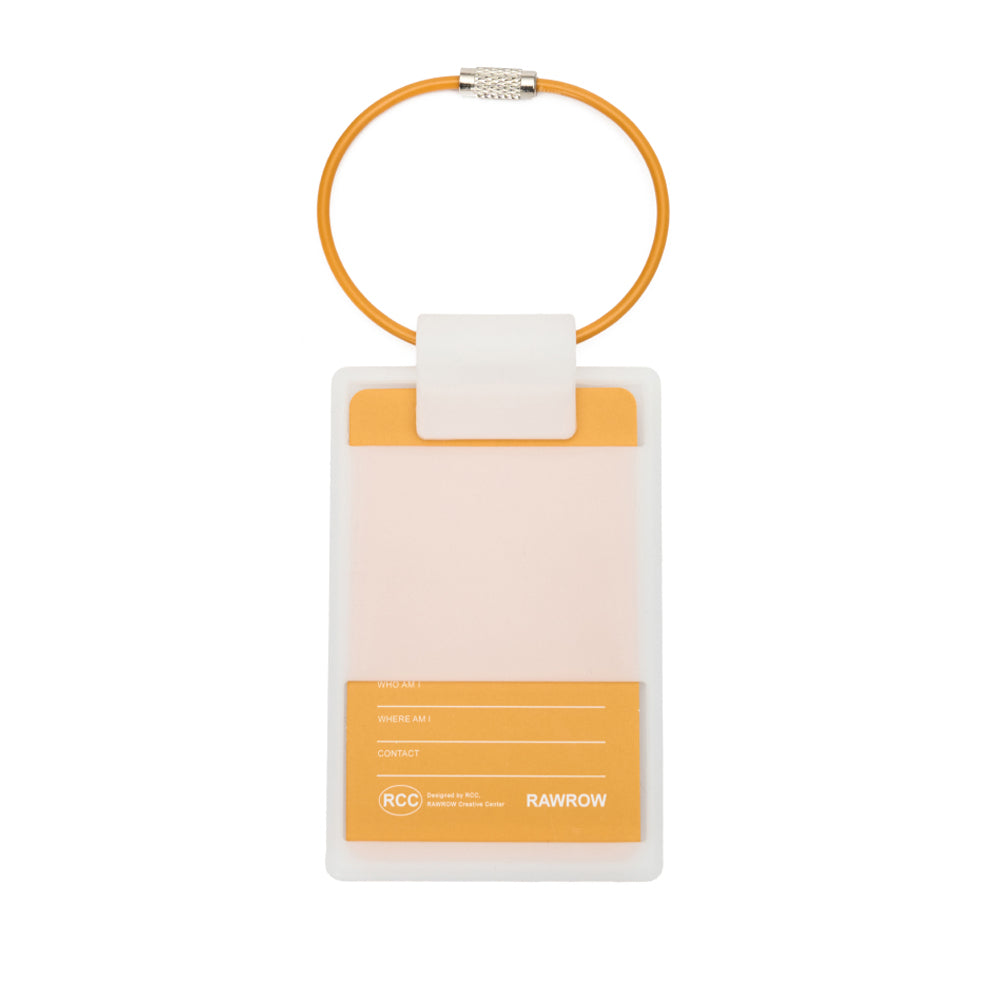 R SILICONE NAME TAG 221 - RAWROW